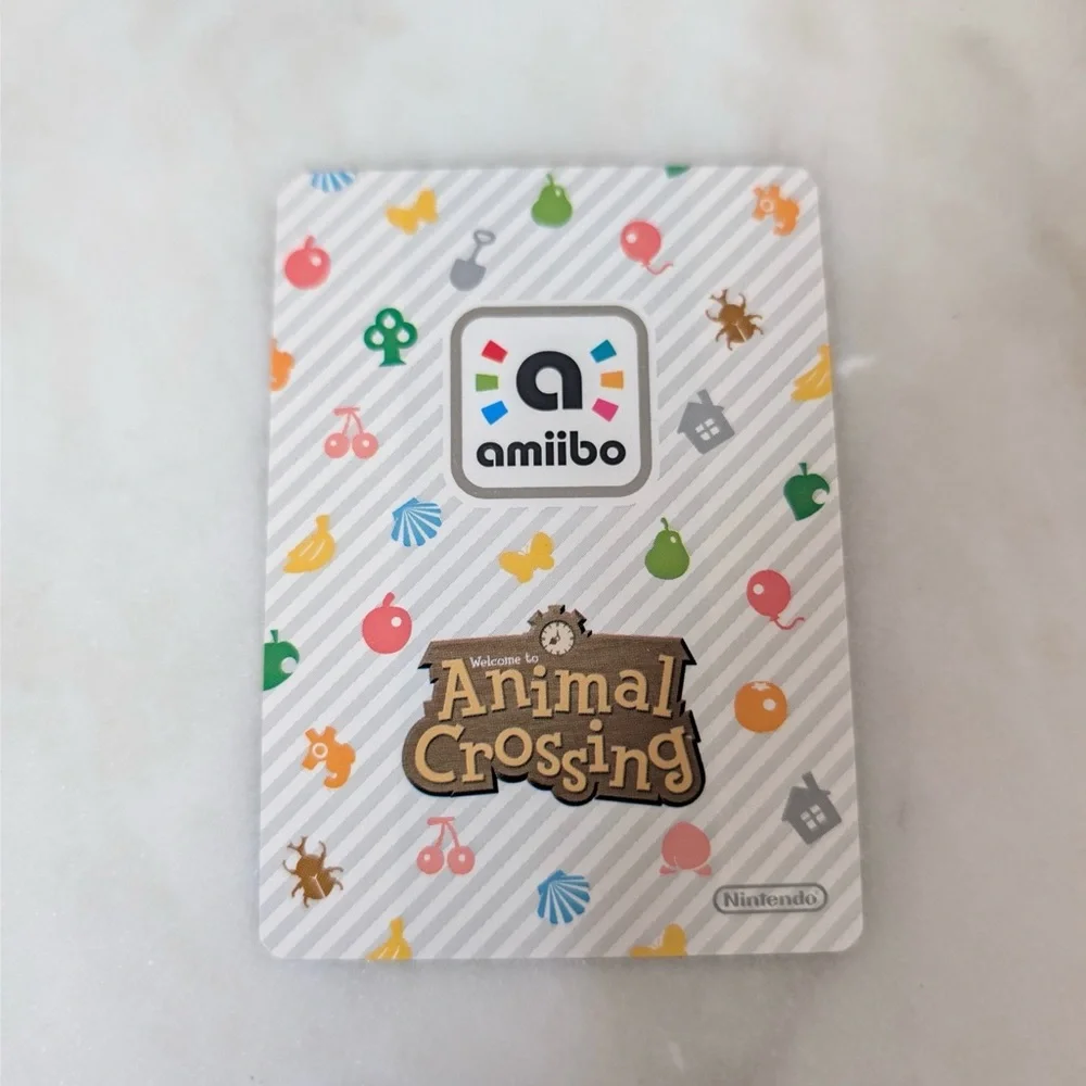 Winnie 046 Animal Crossing NINTENDO Amiibo Card Series 1 MINT NEW HORIZON - Picture 2 of 2